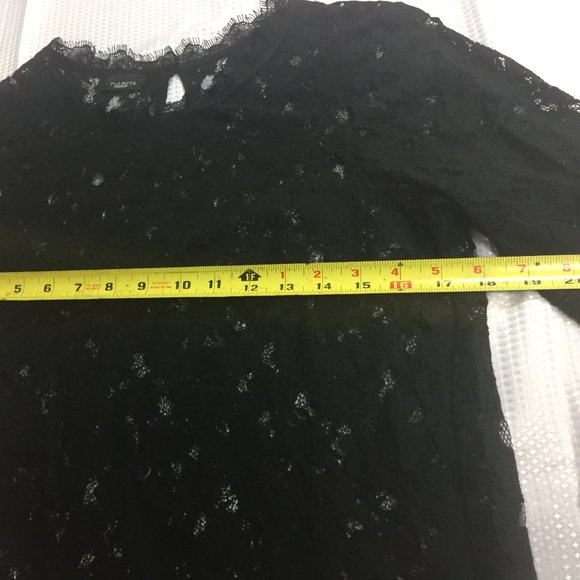 Talbot black lace top - Picture 10 of 11